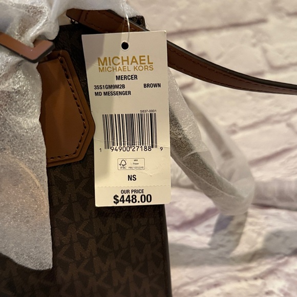 Michael Kors Mercer Brown crossbody or handle bag